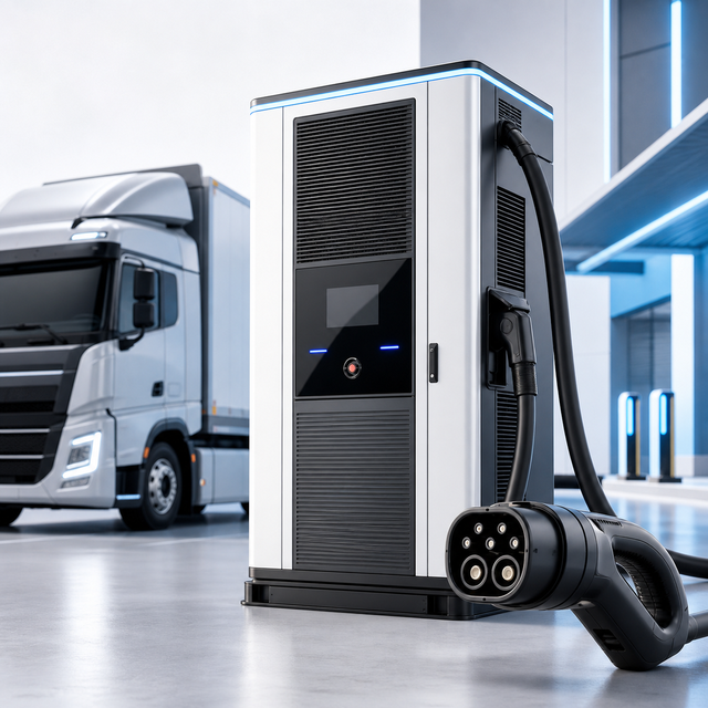 320kW Ultra Fast EV Flexible Distribution High-Power Long Service Life Integrated DC Charging Pile Charger Point Dual Gun