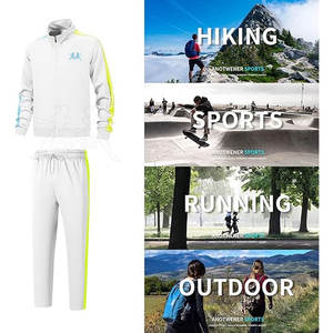 ชุดวอร์มเล่นกีฬาสวมใส่สบายเหมาะสำหรับการวอร์มและการฝึกออกกำลังกายชุดวอร์มกีฬาแบบระบายอากาศและยืดหยุ่น - Product Image 5