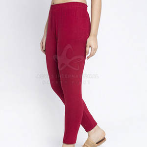 Pantalones de Yoga de Cintura Media para Mujer, de Alta Calidad, Secado Rápido, Transpirables, Diseño Sólido, Leggings con Cintura Elástica, Spandex/Poliéster - Product Image 2