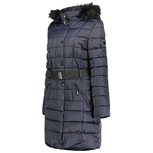 Parka para Mujer con Diseño de Capucha y Relleno Aislante, Diseñada para un Uso Cómodo y Elegante en Clima Frío - Product Image 4