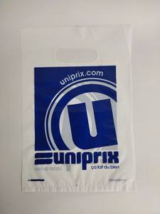 2024 vente chaude 100% biodégradable écologique compostable découpé poignée sac en gros HDPE recyclable sac à provisions pour - Product Image 5