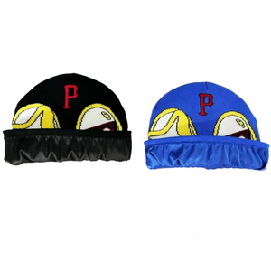 Gorro de Invierno Personalizado, Estilo Urbano, Jacquard, Bordado a Mano, Tejido Acrílico, Ajustable, con Forro de Satén de Seda y Estampado - Product Image 2