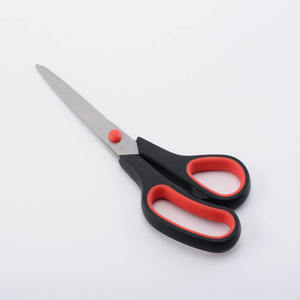 Ciseaux de bureau multifonctionnels de haute qualité, 8 pouces, en acier inoxydable, pour le bureau, les étudiants, la couture, en caoutchouc et en plastique - Product Image 5