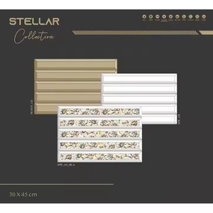 Vistaar Brand Luster Artistic Digital Ceramic Glossy Wall Tiles 12x18in 30x45cm 300x450mm Direct Supply Porcelain Design - Product Image 3