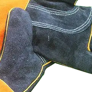 Gants de soudage en cuir de fibre de feuille d'aluminium résistant à la chaleur extrême - Product Image 4