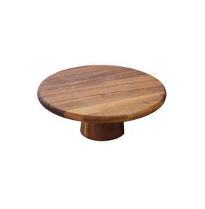 Assiette de fruits en bois massif à double couche pour la maison et la maison, support à gâteau en bois pour la maison, l'hôtel et la table. - Product Image 5