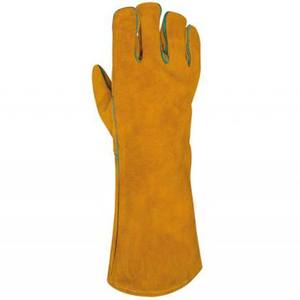 Guantes de soldadura de cuero de vaca de diseño personalizado de alta demanda duraderos con material de alta calidad - Product Image 6