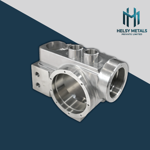 Bloc de collecteur en aluminium de haute précision, usiné VMC, précision dimensionnelle, finition de surface, corps de vanne de contrôle de fluide, boîtier de pompe - Product Image 2