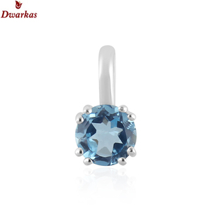 ของขวัญน่ารักการออกแบบที่ไม่ซ้ำกัน925จี้พลอยควอตซ์ธรรมชาติสีเงินแท้ - Product Image 6