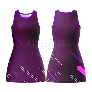 Uniformes de netball personalizados a precio barato con logotipo personalizado, la mejor ropa deportiva de tendencia - Product Image 3