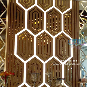 Sang trọng tổ ong Backlit Zenith tường bảng điều khiển phòng ngủ hiện đại phòng tắm phòng ăn phòng khách 5 năm bảo hành <span class=keywords><strong>UAE</strong></span> saudi arabia QATAR - Product Image 1