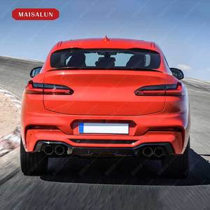 Cho BMW <span class=keywords><strong>X4</strong></span> G02 2018 2021 Nâng Cấp Để X4M Phong Cách Bode Kit Với Phía Trước Bumper Phía Sau Khuếch Tán Xả Mẹo - Product Image 4