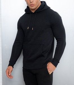 Ropa deportiva de invierno para hombre, chándal, pantalones de chándal de LICRA de poliéster de secado rápido al por mayor, conjunto con capucha y bolsillos impermeables con cremallera - Product Image 3
