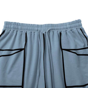 2025 haute qualité Baggy pantalons de survêtement pour femmes personnalisé poids lourd pantalon rayé ample survêtement femmes jambe large Baggy pantalons de survêtement - Product Image 6