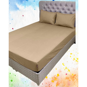 Drap-housse 100 % coton King Size, ensemble 3 en 1 drap et taie d'oreiller, douceur de luxe garantie - Product Image 4