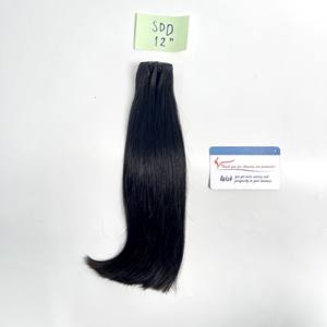 Gran VENTA 100% Extensiones de cabello humano crudo Estilo de onda dibujada doble Sedoso Sin enredos Precio al por mayor - Product Image 3