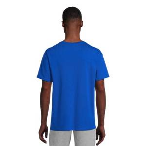 Neck T-<b>Shirt</b> 4-Color Black <b>White</b> Gray Navy Ultra-Light Men's Quick-Drying Breathable <b>Sweat</b>-Absorbent 100% Cotton Knitted Casual - Product Image 4