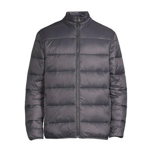 Conception personnalisée OEM réversible court épais à capuche bombardier d'hiver brillant doudoune pour homme veste brillante doudoune pour hommes - Product Image 3