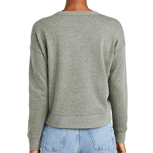 Sweatshirts à capuche pour femmes en molleton de coton surdimensionné à col en V, manches longues, pull décontracté, tenues d'automne 2025 - Product Image 5