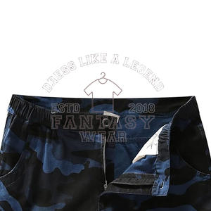 FANTASY WEAR OEM Venta al por mayor Pantalones cortos cargo multibolsillos para hombre, clásicos hasta la rodilla con bolsillos laterales y logotipo personalizado - Product Image 5