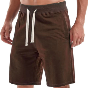 Shorts pour hommes Prime Motion 100% coton uni, confortables, extensibles, légers, séchage rapide, tissu en toile pour l'entraînement en plein air, genou - Product Image 1