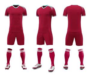 Tenue pour adultes vêtements de football de groupe personnalisés impression uniforme d'entraînement vêtements de sport chemises de football uniforme de vêtements de football maillot de football - Product Image 2