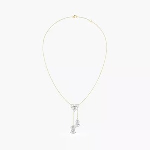 Bracelet de tennis en diamant de laboratoire véritable coupe coeur D-VVS2/Bracelet en or blanc 18 carats/cadeau luxueux pour elle - Product Image 1