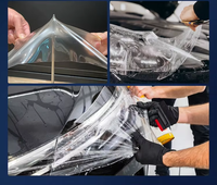 Aicksn - Rollo de Vinilo de Protección de Pintura TPU de Lujo, Autoregenerable, con Cambio de Color, Protección UV y Contra Arena, 7.5 Mil, 8 Años de Duración