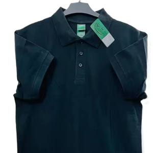 Nouveauté T-shirt pour homme grande taille en coton de haute qualité tricoté à manches courtes col rond décontracté mode étiquettes personnalisées - Product Image 1