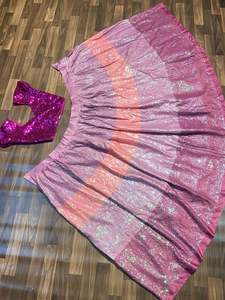 Hermosa última ropa de fiesta de diseñador Lehenga - Product Image 5