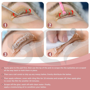 2 Herramientas Levantadoras de Pestañas 2 en 1 con Peine, Separador de Pestañas para Salón de Belleza y Maquillaje, en Color Rosa, Últimas Herramientas para Lifting de Pestañas - Product Image 5