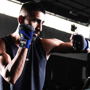 Guantes de Boxeo de Neopreno con Protección de Nudillos para Entrenamiento de MMA, Guantes de Boxeo de Neopreno con Protección de Nudillos para Muay Thai - Product Image 3