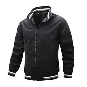 เสื้อแจ็กเก็ตทีมเบสบอล M-3XL สำหรับผู้ชายเสื้อคลุมสีทึบลำลองฤดูใบไม้ผลิฤดูใบไม้ร่วง - Product Image 2