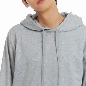 Sudadera con Capucha para Hombre con Cordones Ajustables, Precio de Fábrica, Alta Calidad, con Bolsillos Tipo Canguro, Ajuste Cómodo y Relajado 2026 - Product Image 2