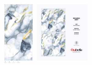 Carreaux de sol en porcelaine Golden Endless 600x1200, texture élégante, dalles de sol et de mur - Product Image 5