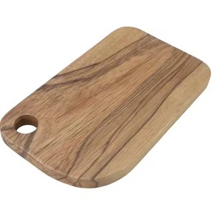 Tabla de Cortar de Madera Natural para Cortar Frutas, Verduras, Carne, Pan y Servir Aperitivos - Product Image 4