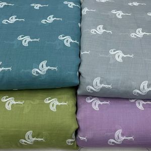 Tela de algodón y lino suave, Material orgánico, Lino Natural puro, Cambric Eco, ropa DIY, tela de retazos, precio barato al por mayor - Product Image 6