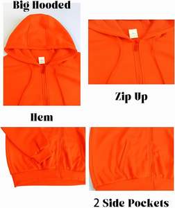 Premium 300GSM poliéster tejido chándal hombres Zip Hoodie Jogger conjunto pantalla impresa blanco sólido elegante Fitness Outfit - Product Image 4