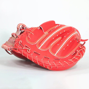 Gant de baseball professionnel pour jeunes et adultes Logo et design personnalisés Gants de mise en jeu en cuir de vache véritable Gant de gardien de baseball - Product Image 4