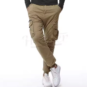 Meilleur fabricant pakistanais vend des pantalons cargo très résistants pour hommes personnalisés, couleur unie, style décontracté, brodés, prix raisonnable - Product Image 1