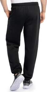 Pantalon de survêtement décontracté en molleton 100 % coton, taille mi-haute, coloré, avec poches, coupe décontractée, évacuation de l'humidité, respirant, service OEM 2026 - Product Image 4