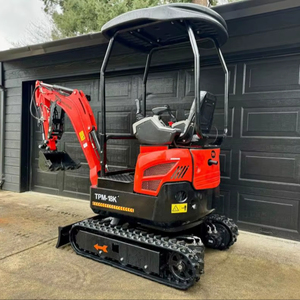 รถขุดขนาดเล็ก TPM 18K 15HP 16 "ขุดถังควบคุมด้วยนักบินสวิงบูม EPA CE อนุมัติด้วยนิ้วหัวแม่มือไฮดรอลิกเสริม - Product Image 1