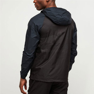 High Quality Hooded Winter Men Windbreaker <b>Jacket</b> with <b>Canvas</b> Fabric Custom Front Logo Low MOQ - Product Image 2