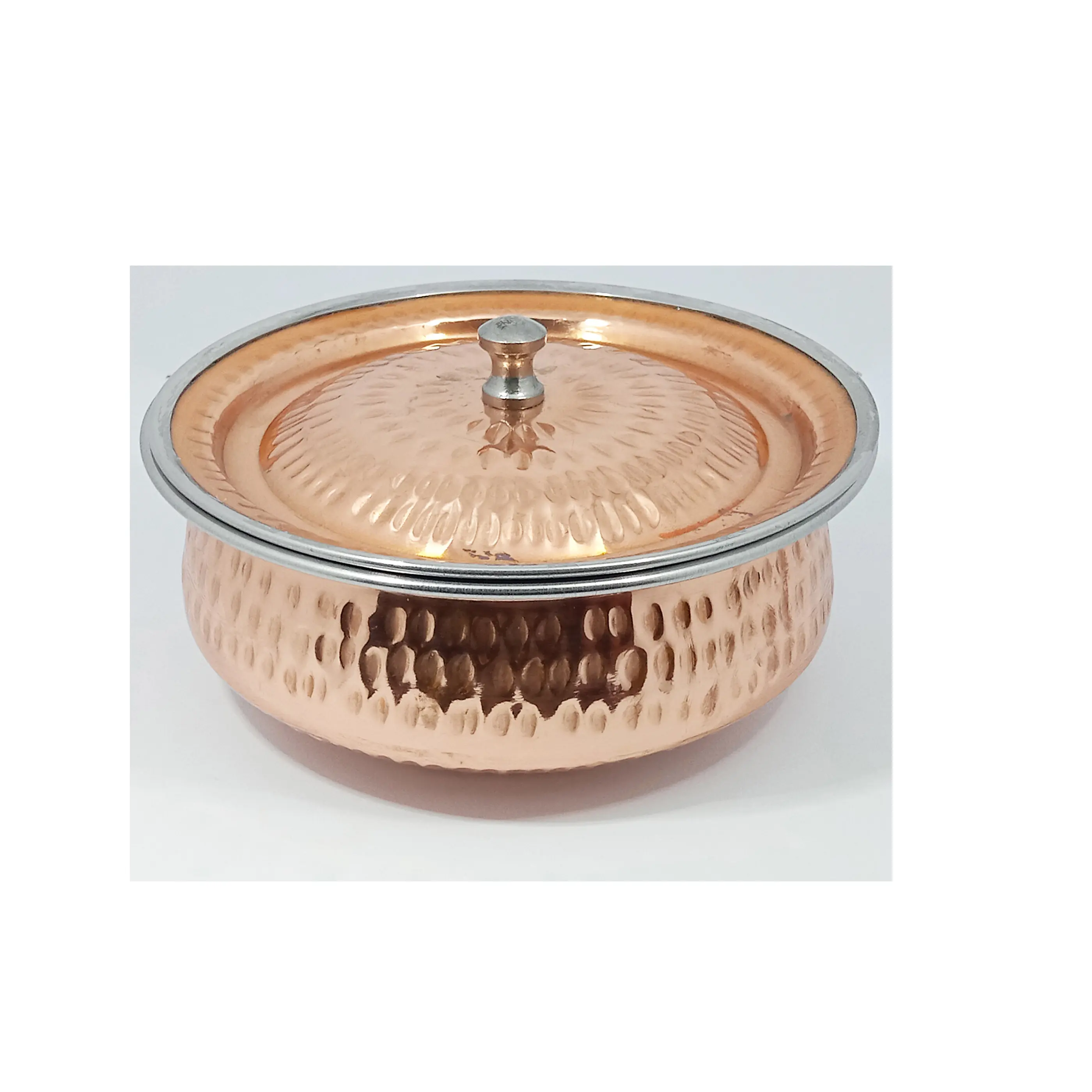 Copper Casserole Pot Kitchen Cookware Dish Bowl Bibimbap Pots With Lid and customized size cheap price and sale