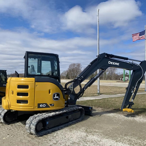 Mini-excavatrice John Deere 60 P 6 tonnes de haute qualité, matériel de terrassement, prête à être expédiée - Product Image 1