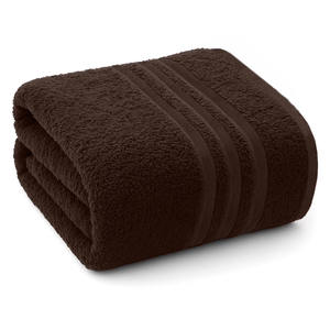 Ensemble de serviettes de toilette et de visage de luxe personnalisées avec logo, qualité supérieure, 100% coton égyptien, séchage rapide, écologiques, tissage dobby, certifiées OEKO-TEX - Product Image 1
