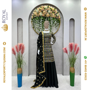 Nouvelle collection exclusive de costumes Palazzo au prix de gros par Royal Export Surat - Product Image 1