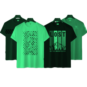 Haute qualité surdimensionné 100% coton biologique plaine t-shirts pour hommes broderie personnalisée impression logo Polyester grande taille hommes T-shirt - Product Image 3