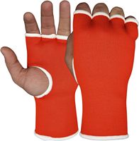 Gants de boxe en gel enveloppants pour mains Gants intérieurs Sangles rapides pour poignets Protection des articulations rembourrée Arts martiaux