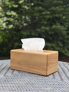 Boîte à mouchoirs en bois de qualité supérieure 100% par tradebit - Product Image 2